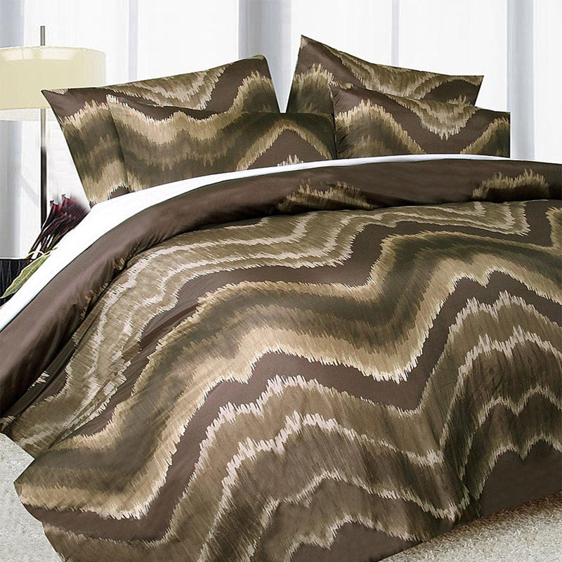 Big Sleep Midnight Chocolate Quilt Cover Set Single - John Cootes