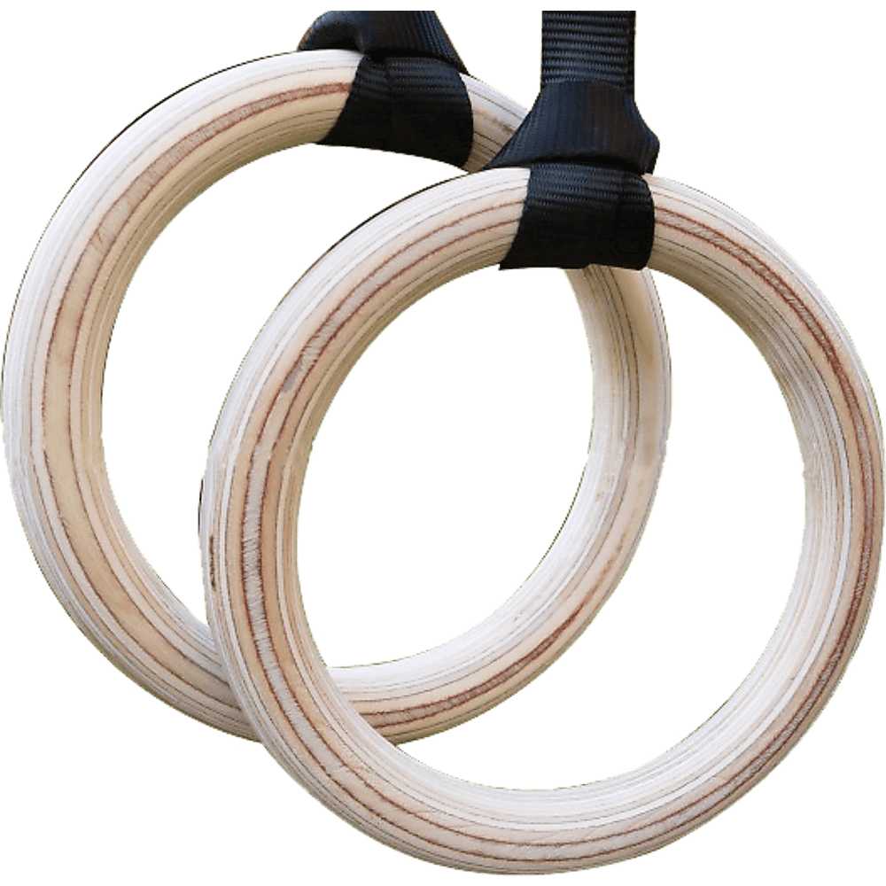 Birch Wood Gymnastic Rings - John Cootes