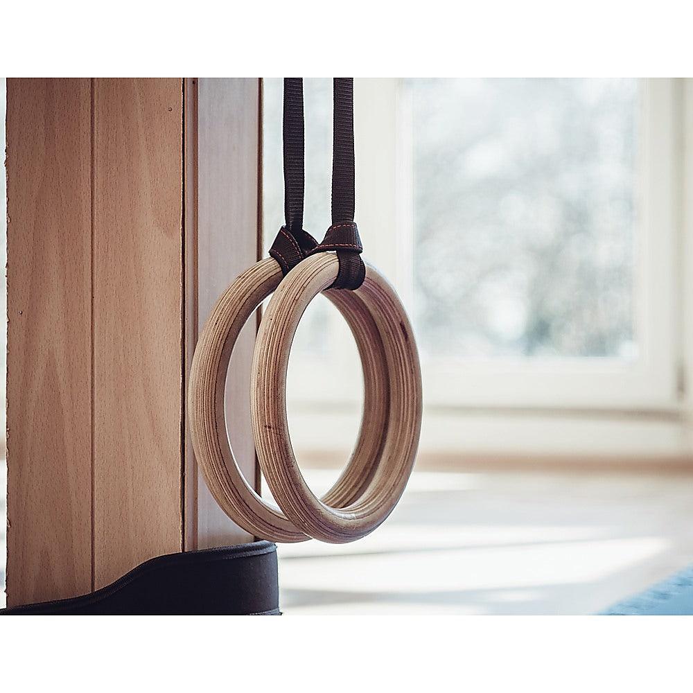 Birch Wood Gymnastic Rings - John Cootes