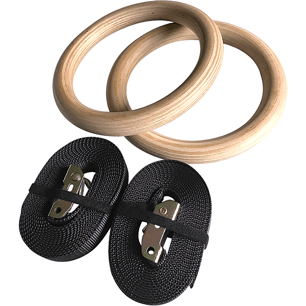 Birch Wood Gymnastic Rings - John Cootes