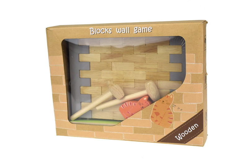 BLOCKS WOODEN JENGA WALL BOARD GAME - John Cootes