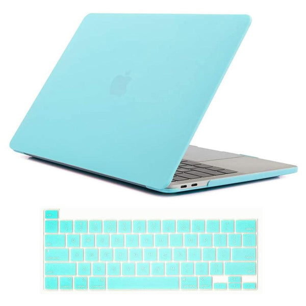 Blue MacBook Pro 13 inch 2020 A2338 A2251 A2289 Matte Shell Case Keyboard Cover Touch Bar - John Cootes