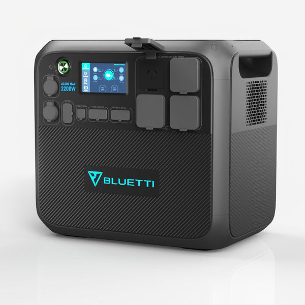 BLUETTI Portable Power Station AC200MAX, 2048Wh LiFePO4 Battery Backup, Expandable to 8192Wh w/ 4 2200W AC Outlets (4800W Peak), 30A RV Output, Solar Generator for Outdoor Camping, Home Use, Emergency(MUST WORK WITH B230) - John Cootes