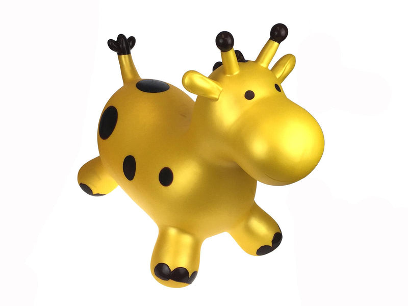 BOUNCY RIDER GOLD GIRAFFE - John Cootes