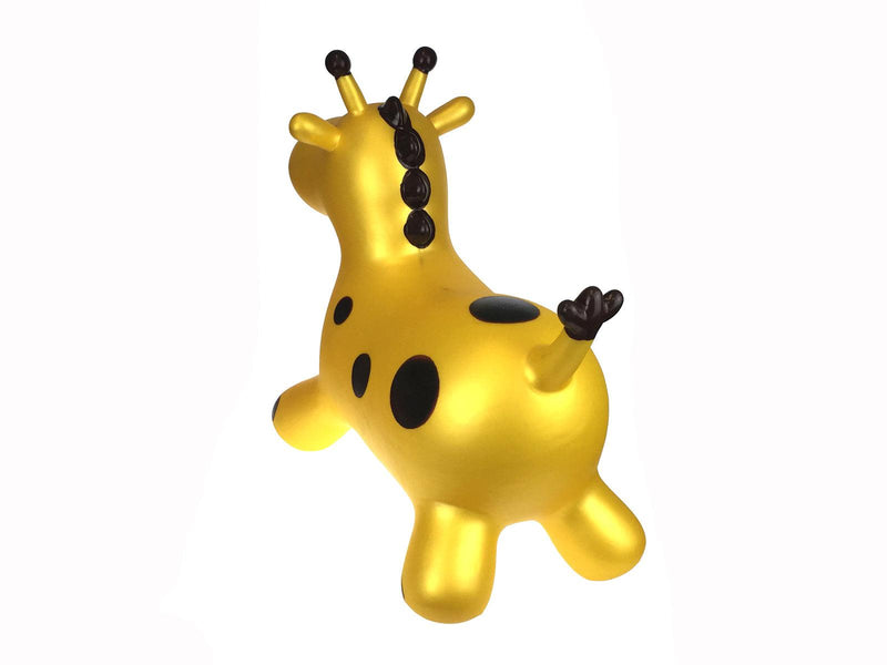 BOUNCY RIDER GOLD GIRAFFE - John Cootes