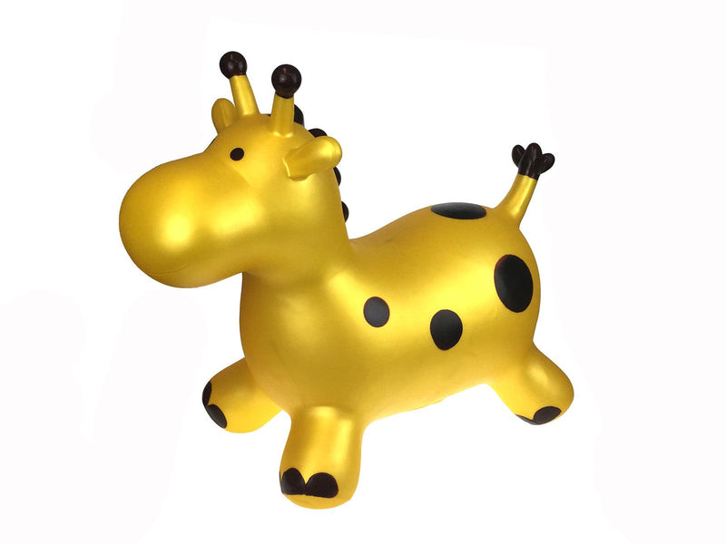 BOUNCY RIDER GOLD GIRAFFE - John Cootes