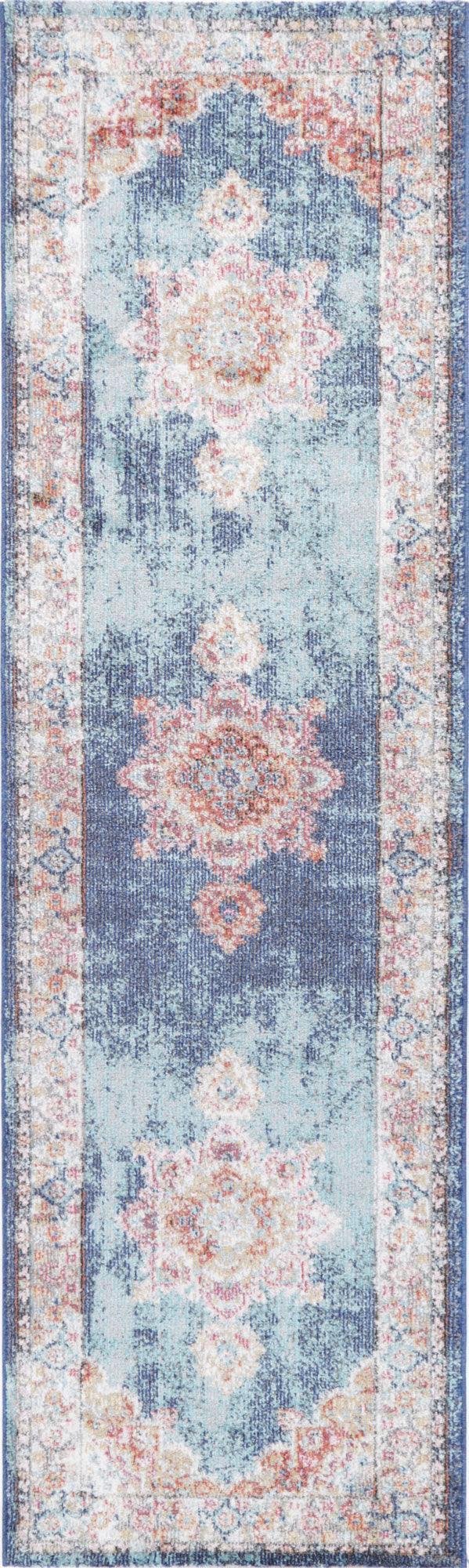 Brentwood Transitional Navy Rug 280x380 cm - John Cootes