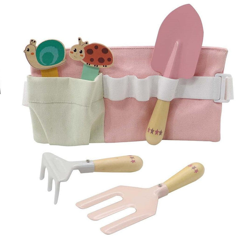 CALM & BREEZY KIDS GARDEN TOOL BELT PINK - John Cootes