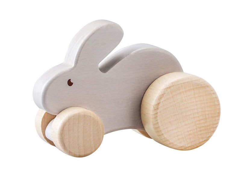 CALM & BREEZY WOODEN RABBIT CAR - John Cootes