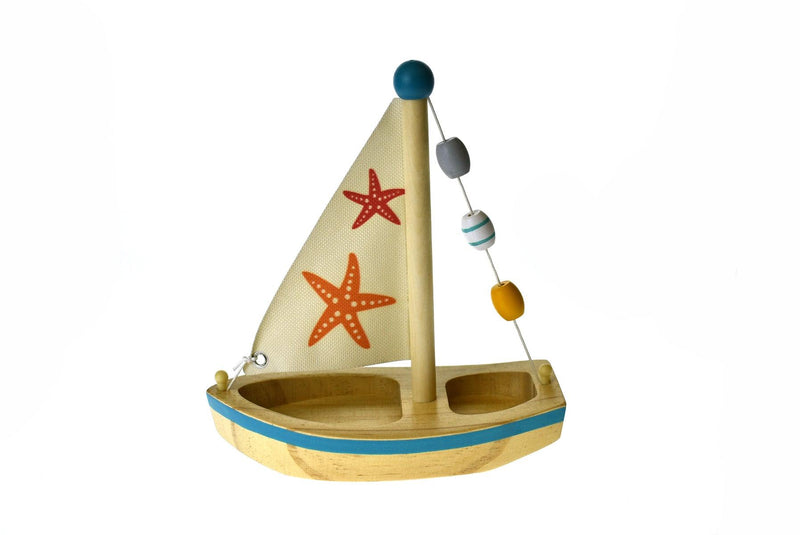 CALM & BREEZY WOODEN SAILBOAT STAR FISH - John Cootes