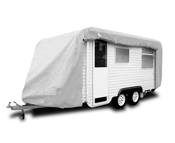 Caravan Cover with zip 23-26 ft - John Cootes