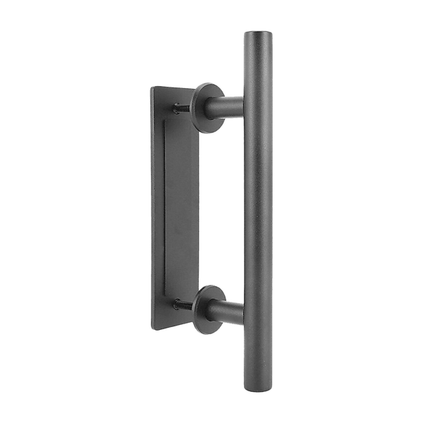 Carbon Steel Door Handle & Flush Pull Wood Door Gate Hardware 12" - John Cootes