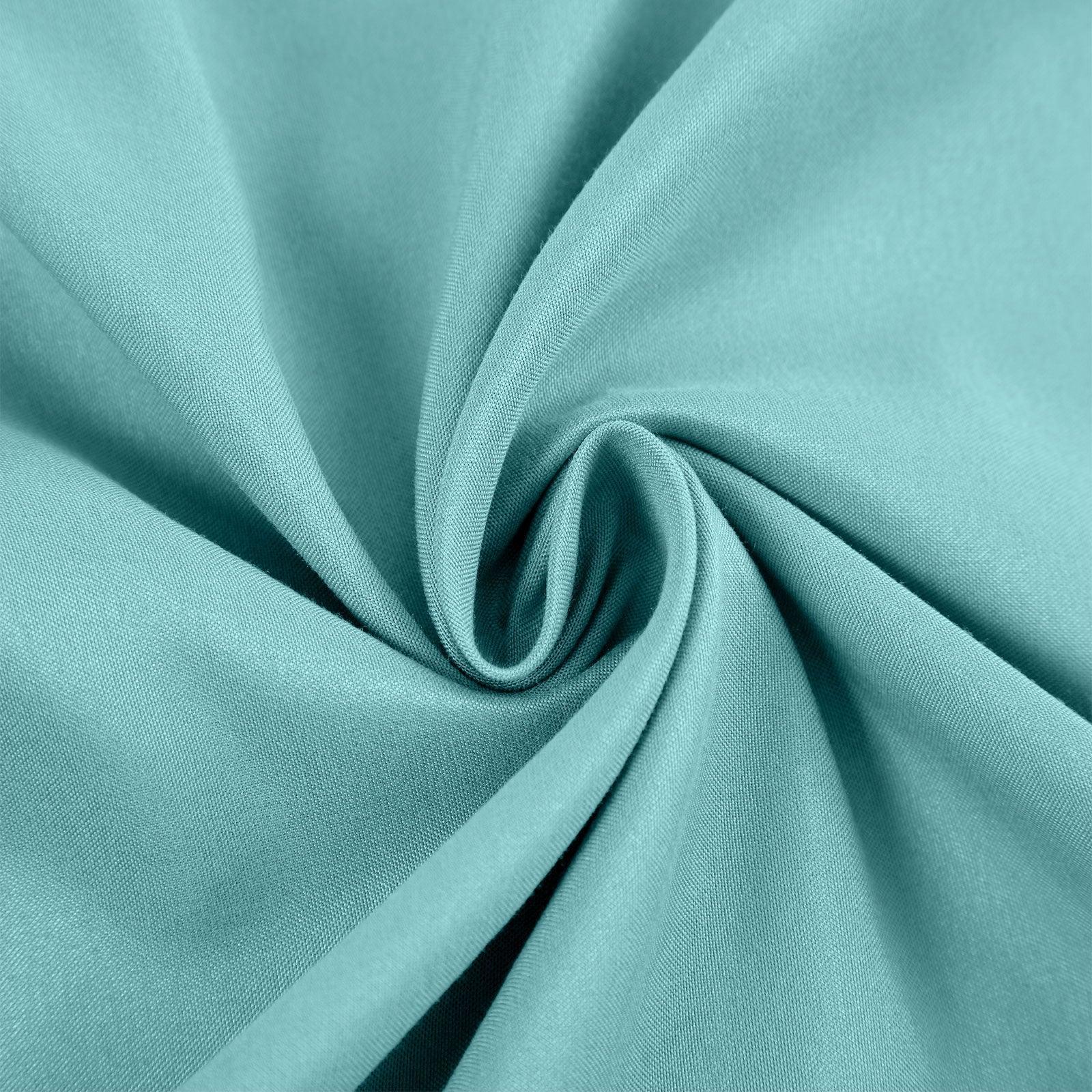 Casa Decor 2000 Thread Count Bamboo Cooling Sheet Set Ultra Soft Bedding - Double - Aqua - John Cootes