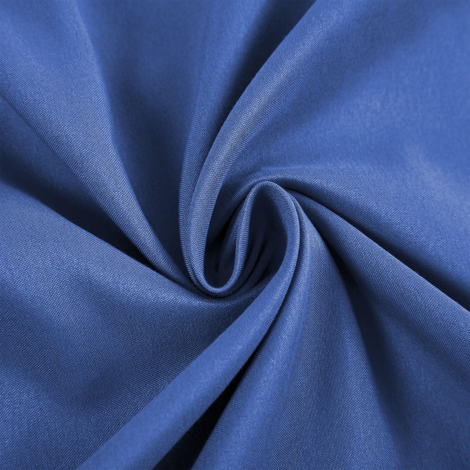 Casa Decor 2000 Thread Count Bamboo Cooling Sheet Set Ultra Soft Bedding - Double - Royal Blue - John Cootes