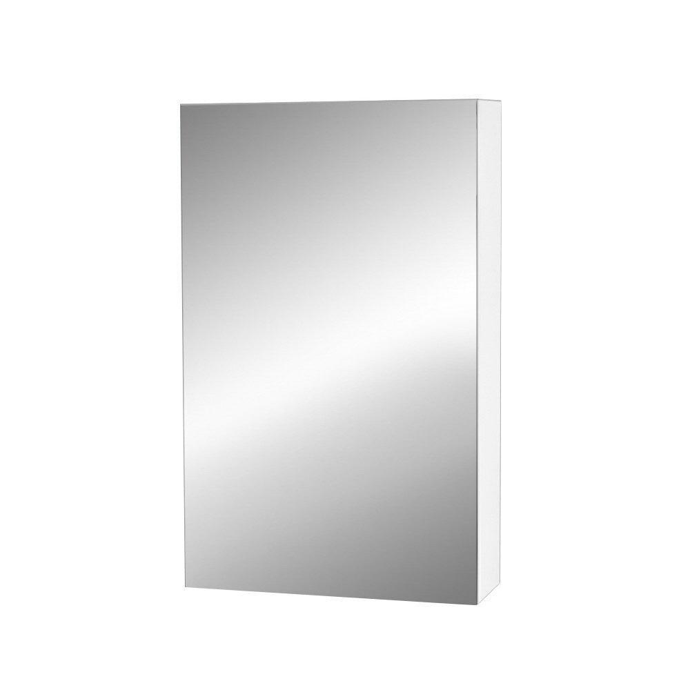 Cefito Bathroom Vanity Mirror with Storage Cavinet - White - John Cootes