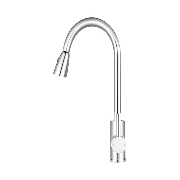 Cefito Pull-out Mixer Faucet Tap - Silver - John Cootes
