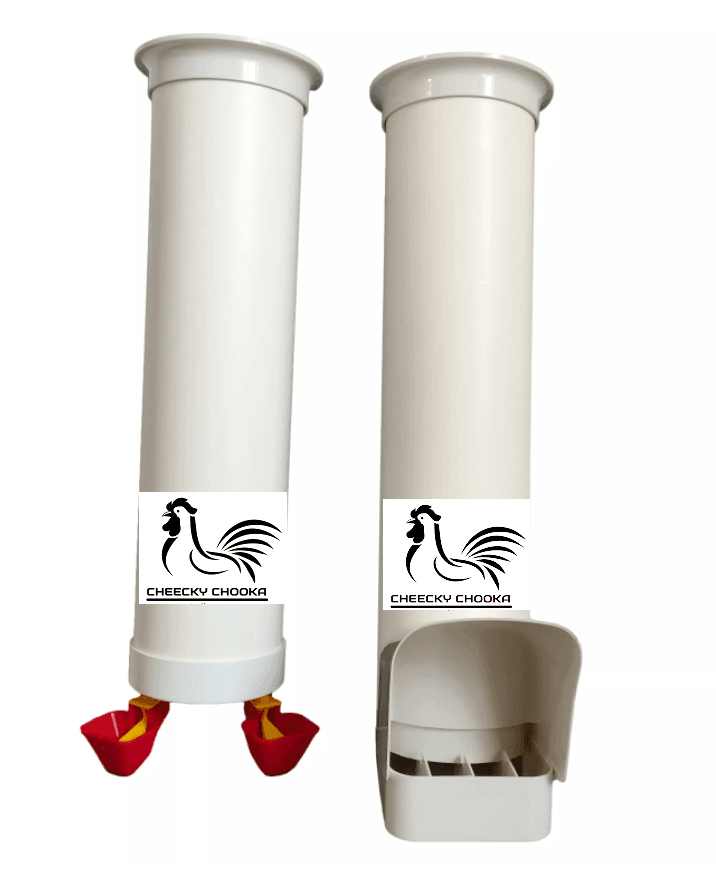 Cheeky Chooka Poultry Feeder & Waterer Set - John Cootes