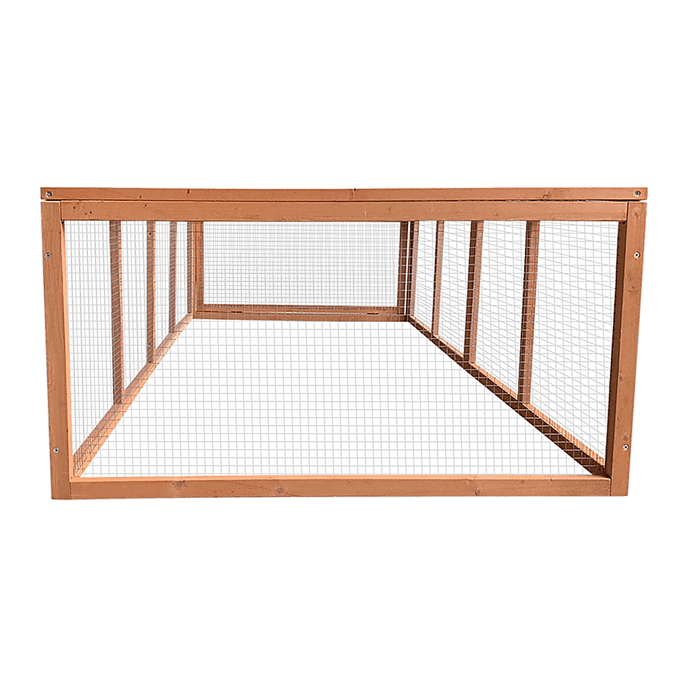 Chicken coop LARGE Run Guinea Pig Cage Villa Extension Rabbit hutch house pen - John Cootes