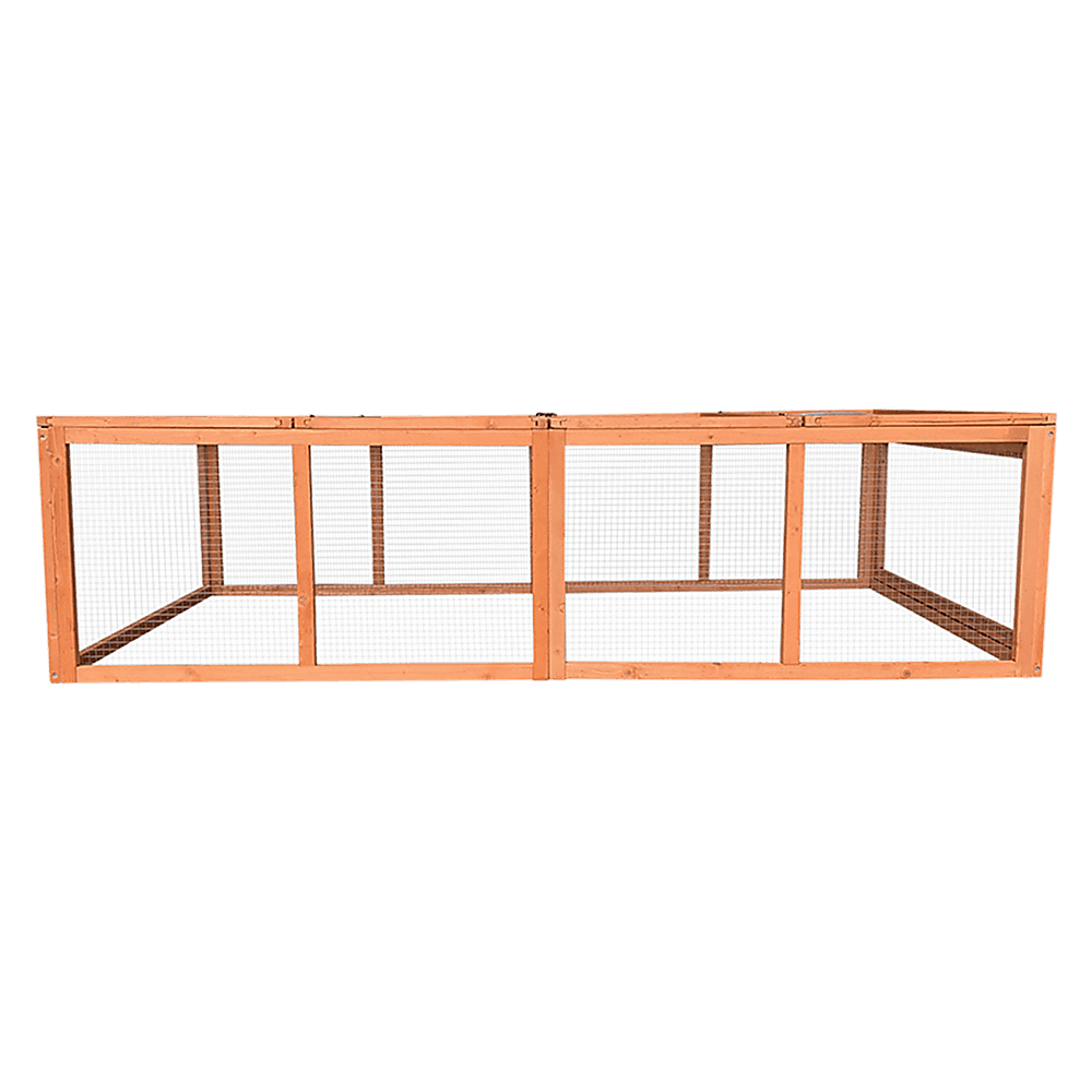 Chicken coop LARGE Run Guinea Pig Cage Villa Extension Rabbit hutch house pen - John Cootes