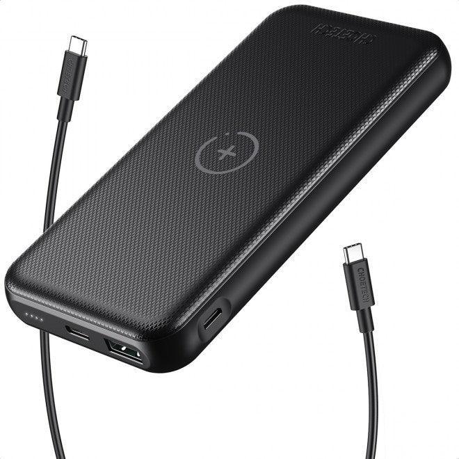 Choetech B650-CC Power Bank 10000mAh with Wireles Power Bank (Black) - John Cootes