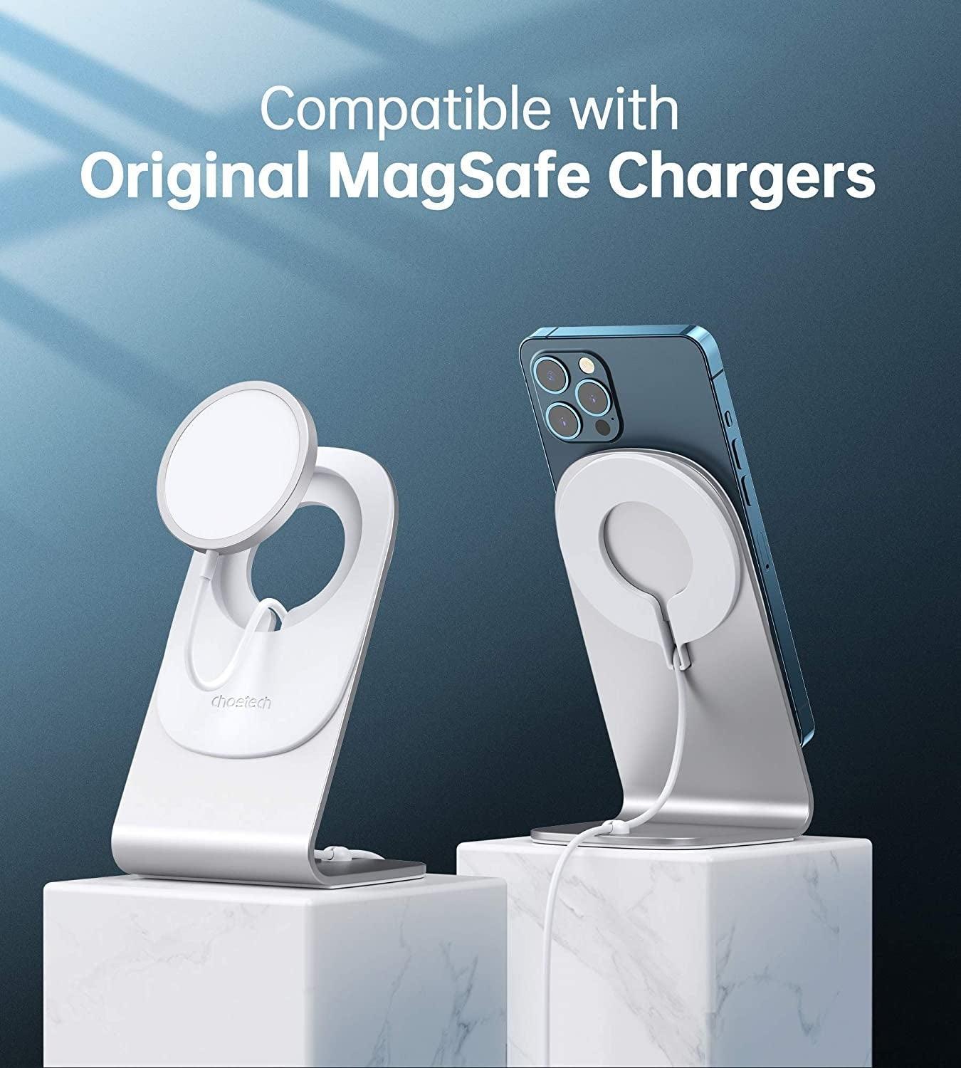 Choetech H046 Phone Stand For MagSafe Charger Aluminum (Stand Only) - John Cootes