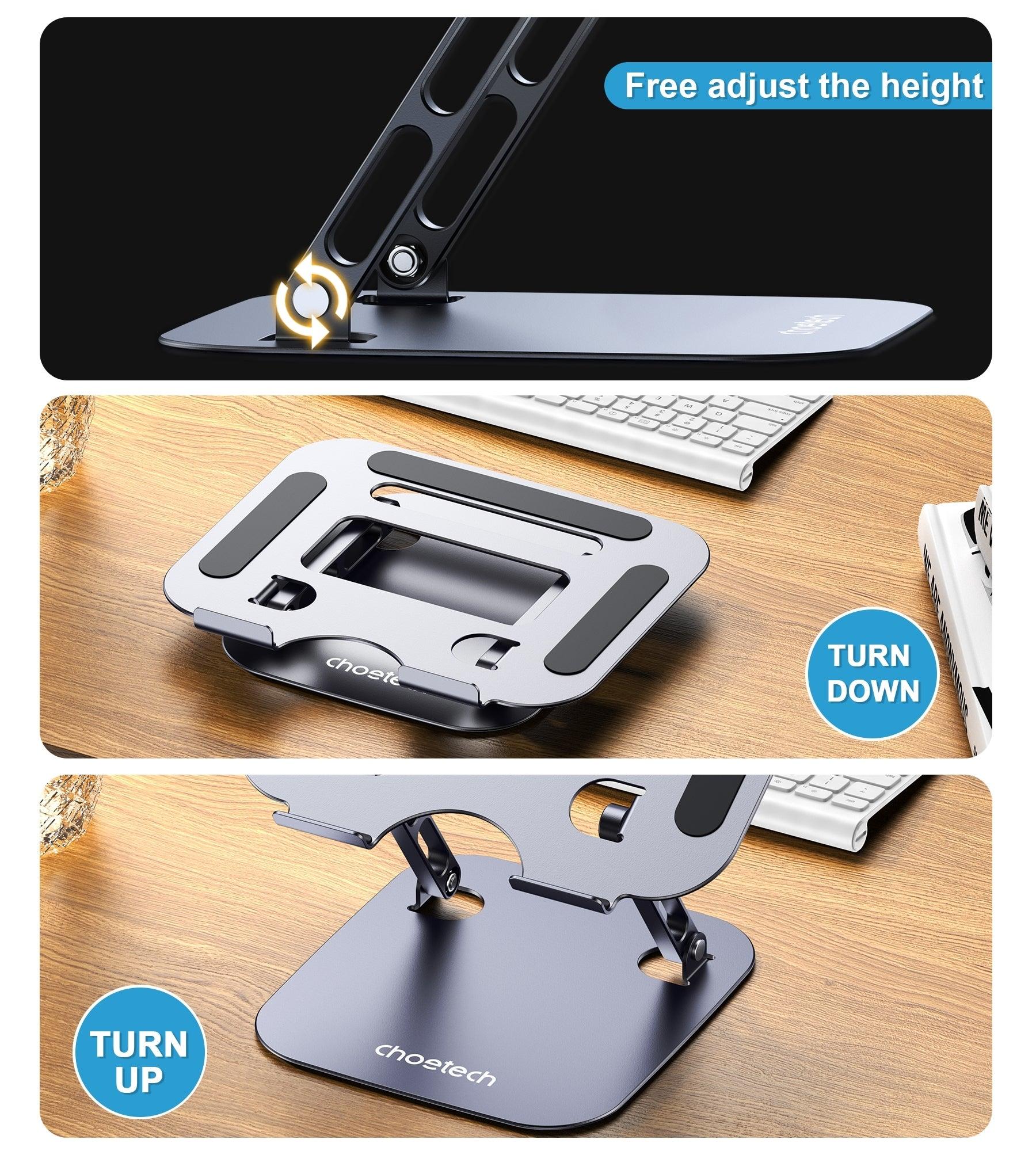 CHOETECH H061-GY Tablet Desktop Holder - John Cootes