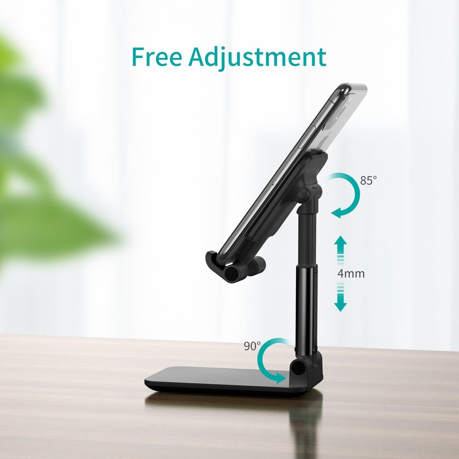 CHOETECH H88 Adjustable Desk Phone/Tablet Stand Black - John Cootes