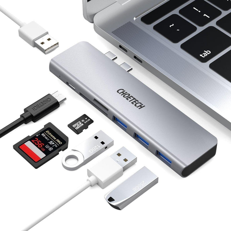 CHOETECH HUB-M23 7-in-1 MacBook Pro USB Adapter - John Cootes