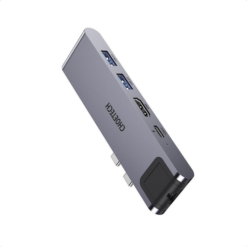 CHOETECH HUB-M24 7-in-2 MacBook Pro/Air USB Adapter USB-C Hub - John Cootes
