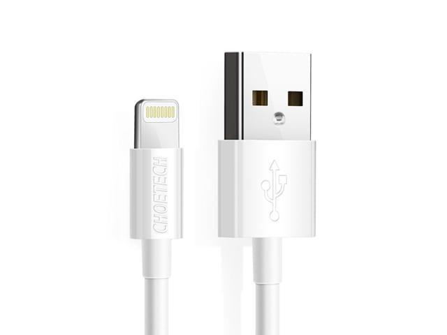 Choetech Lightning cable 1.2M Apple Certified White - John Cootes