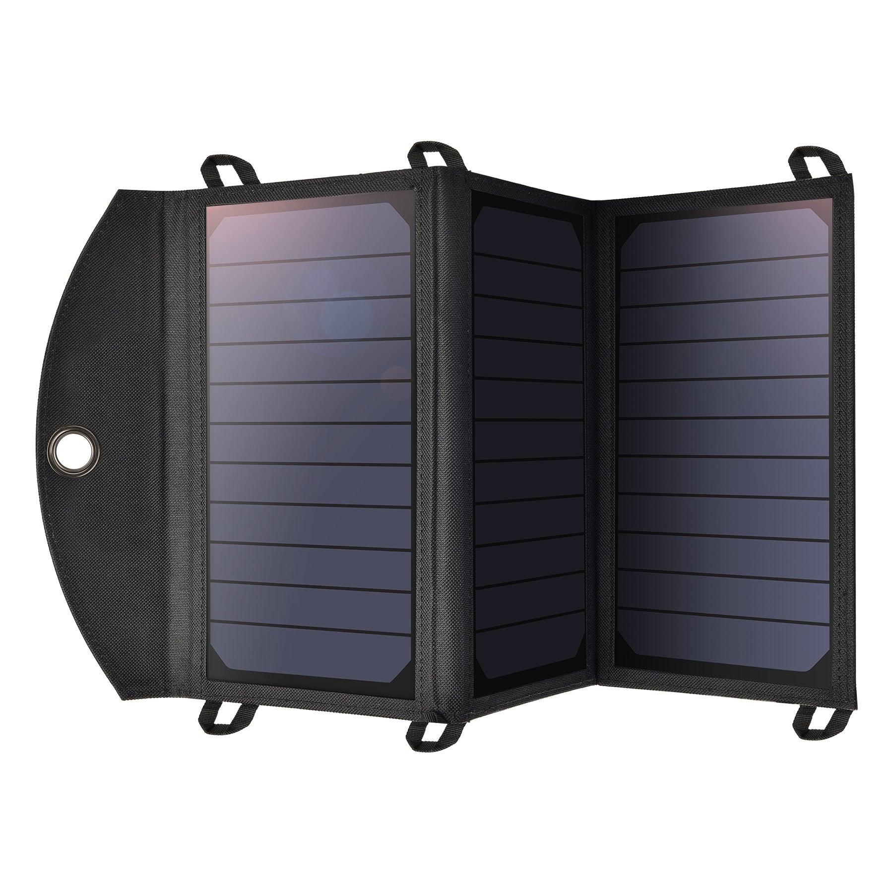 CHOETECH SC001 19W Portable Solar Panel Charger SunPower Panels Dual USB Charger for Camping/RV/Outdoors - John Cootes