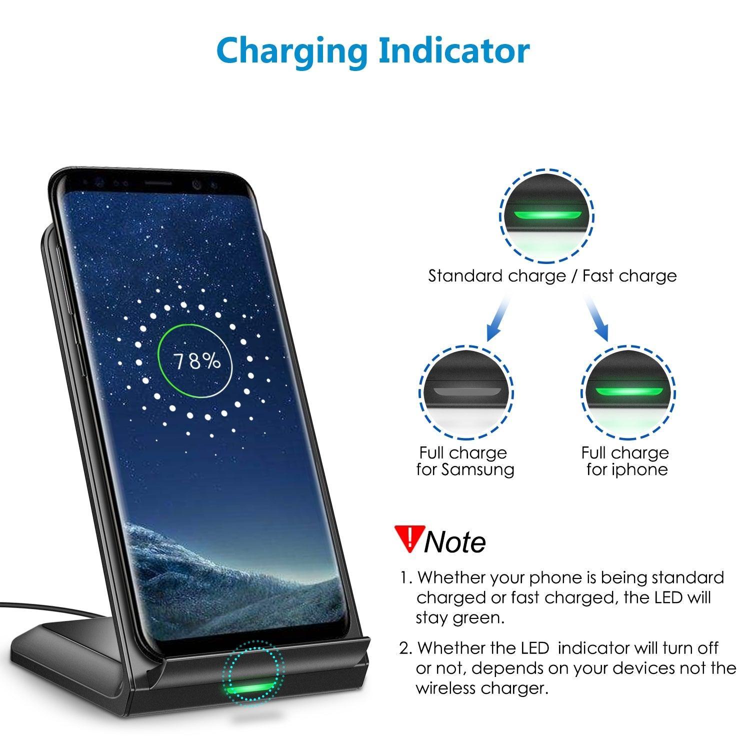 Choetech T524-S QI Fast Wireless Charger Stand - John Cootes