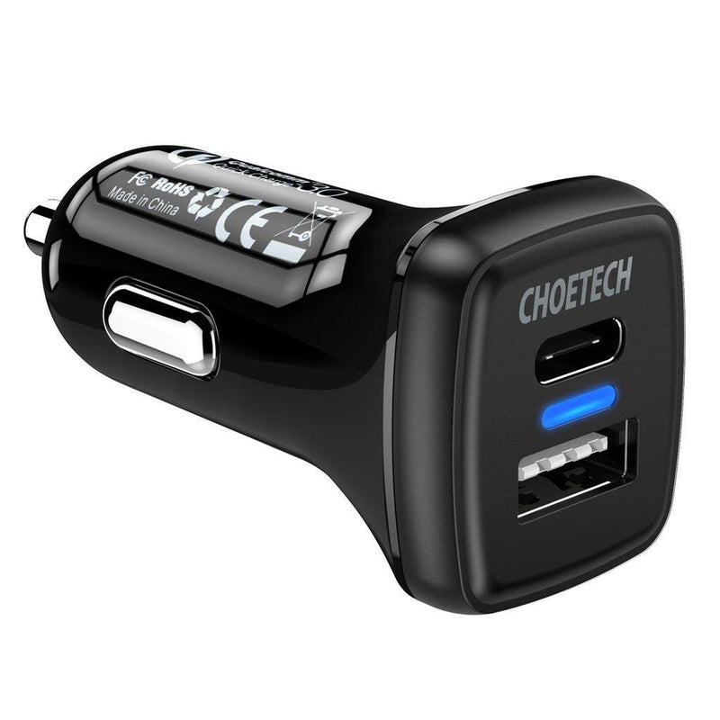 Choetech TC0005 36W Quick Charge 3.0 USB Type-C Car Charger - John Cootes