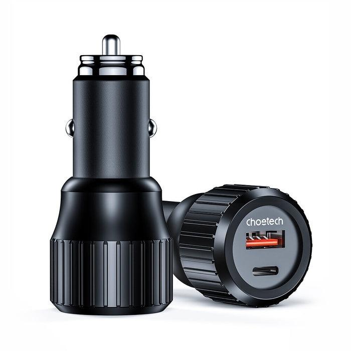 CHOETECH TC0010 Dual USB Fast Car Charger - John Cootes