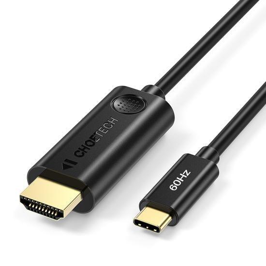 Choetech Type-C to HDMI Cable 4K 60Hz 1.8M Black - John Cootes