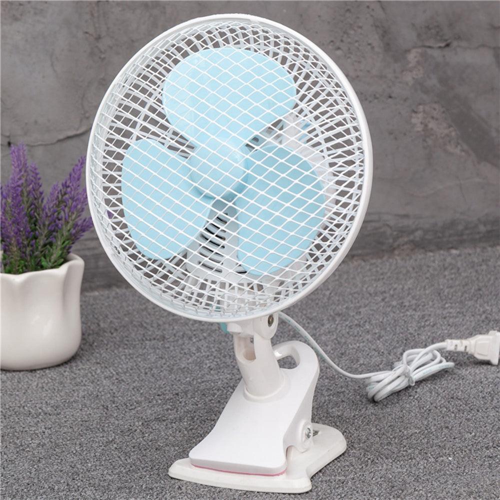 Clip Fan 180mm 2 Speed Power Saver Oscillating Grow Tent Hydroponics/ Desk Fan - John Cootes