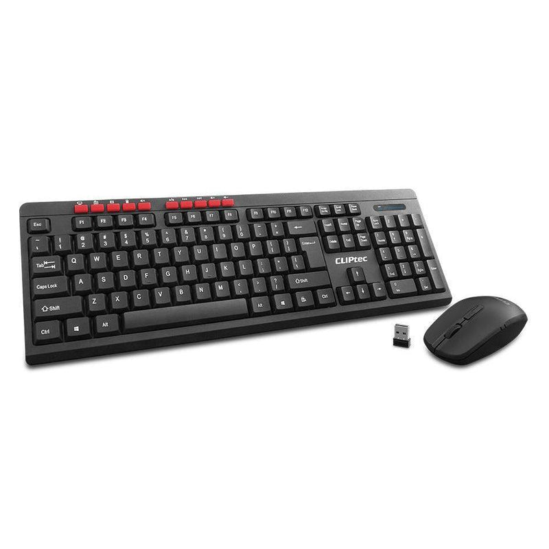CLiPtec ESSENTIAL AIR WIRELESS MULTIMEDIA KEYBOARD AND MOUSE COMBO SET - John Cootes