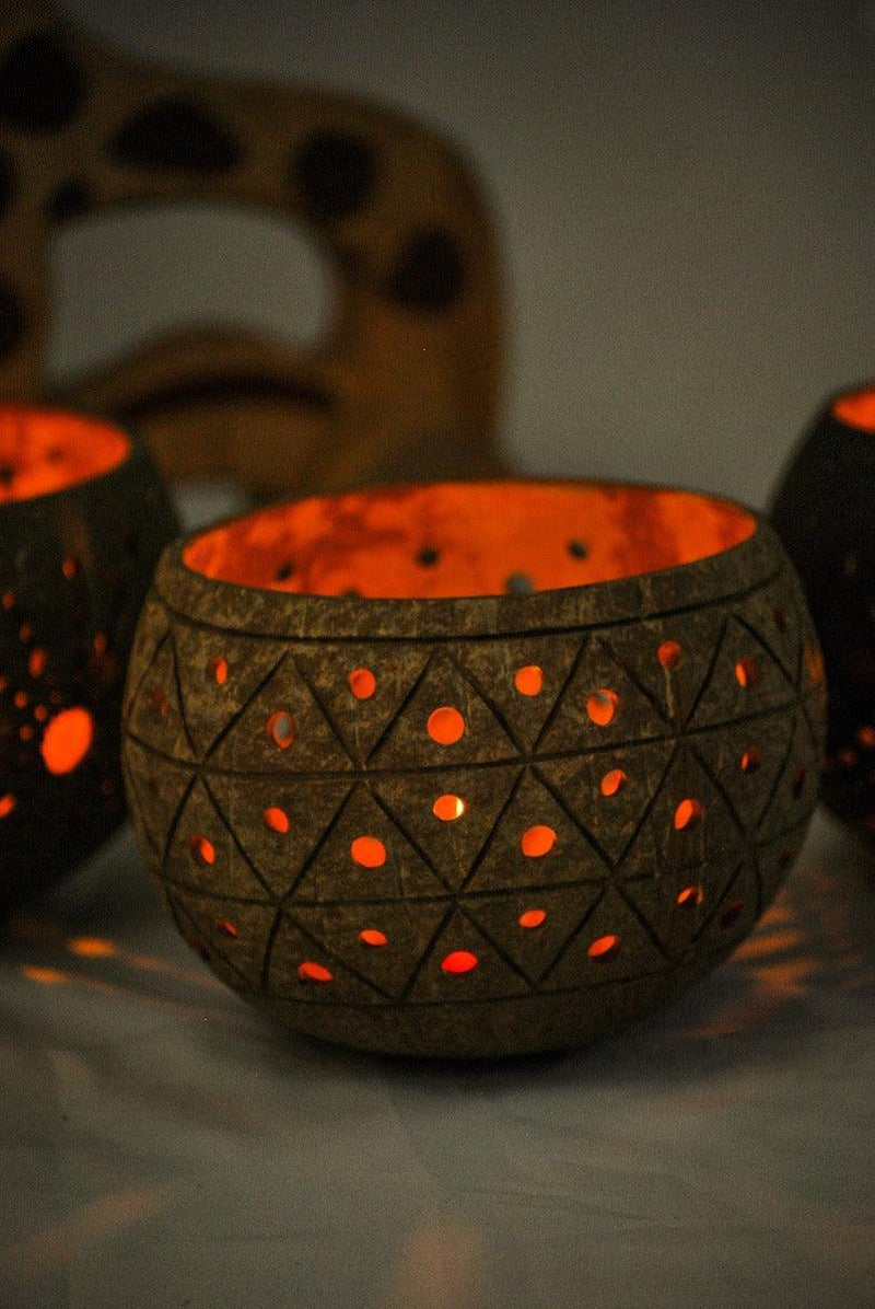 Coco Candle holder- Golden Pineapple - John Cootes