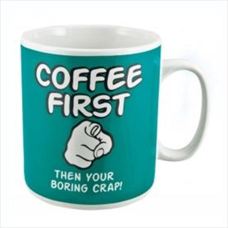 Coffee First Giant Mug - John Cootes