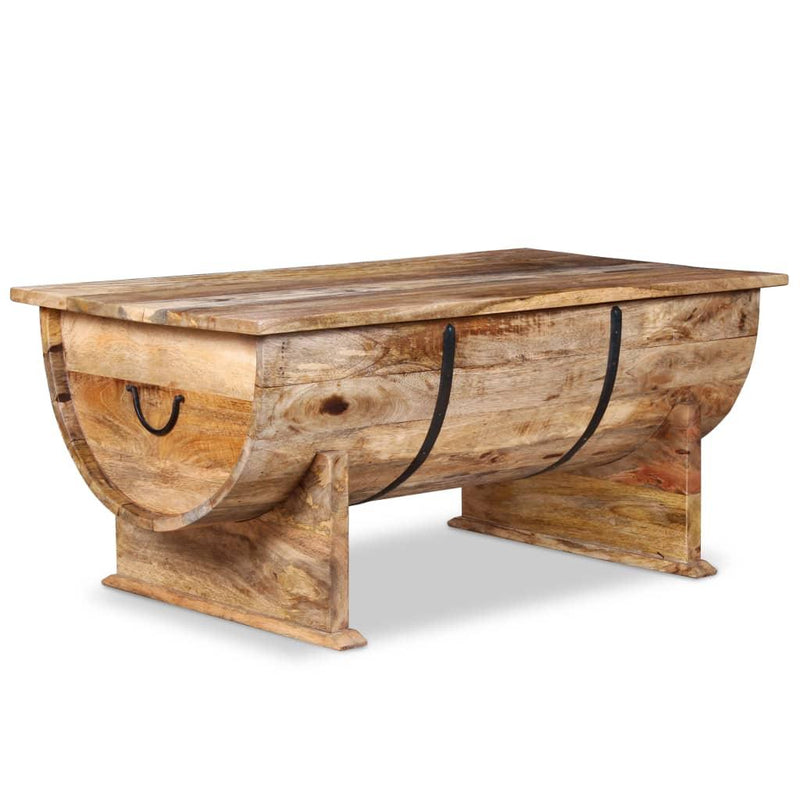 Coffee Table Solid Mango Wood 88x50x40 Cm - John Cootes