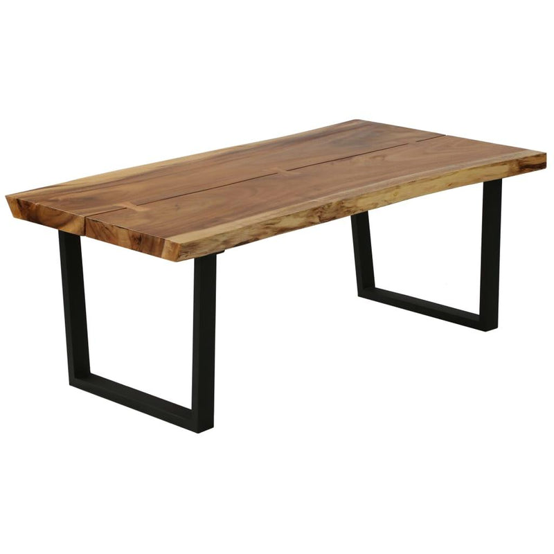 Coffee Table Solid Suar Wood 102x56x41 Cm - John Cootes