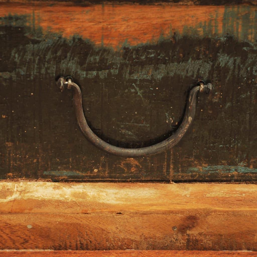 Coffee Table With Storage Vintage Reclaimed Wood - John Cootes