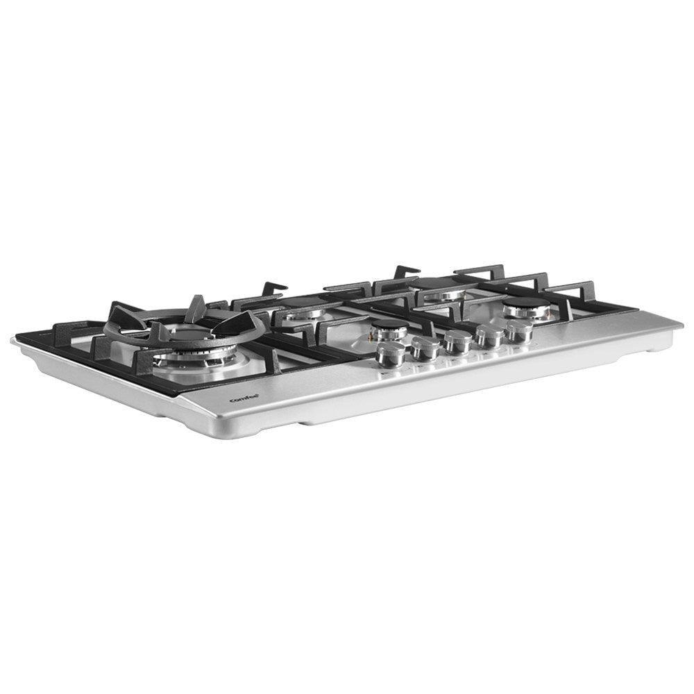 Comfee Gas Cooktop Stainless Steel 5 Burner Kitchen Gas Stove Cook Top NG LPG - John Cootes