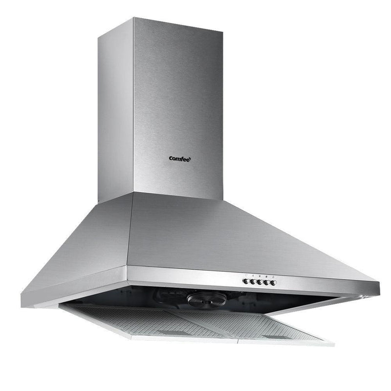 Comfee Rangehood 600mm Stainless Steel Canopy With 2 PCS Filter Replacement Combo - John Cootes