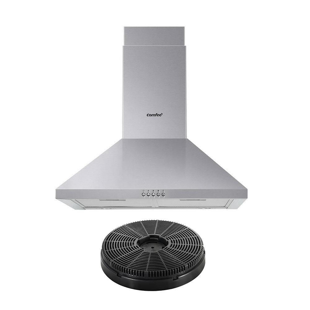 Comfee Rangehood 600mm Stainless Steel Canopy With 2 PCS Filter Replacement Combo - John Cootes