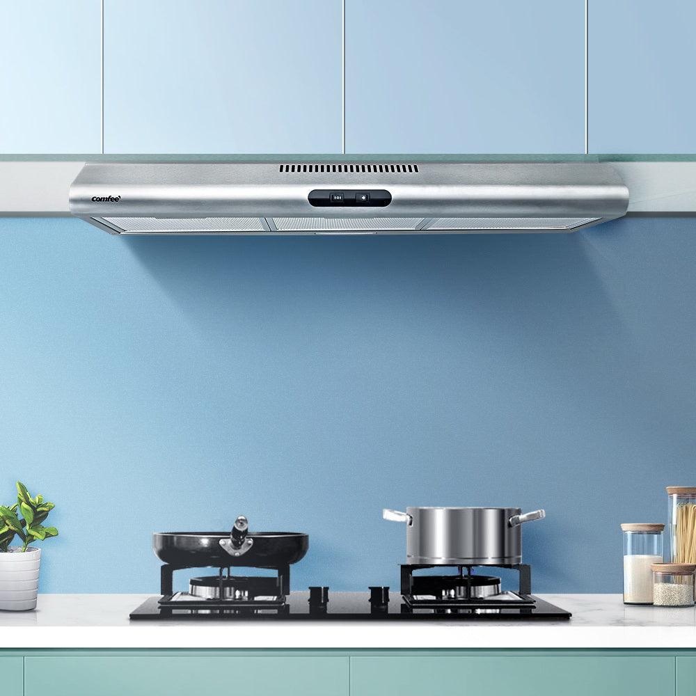 Comfee Rangehood 900mm Range Hood Stainless Steel Built In Kitchen Canopy 90cm - John Cootes