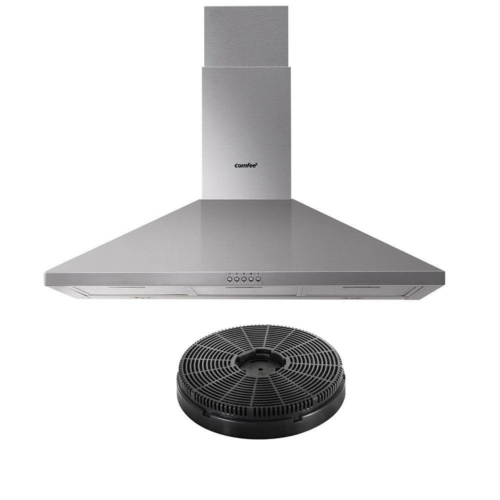 Comfee Rangehood 900mm Stainless Steel Canopy With 2 PCS Filter Replacement Combo - John Cootes