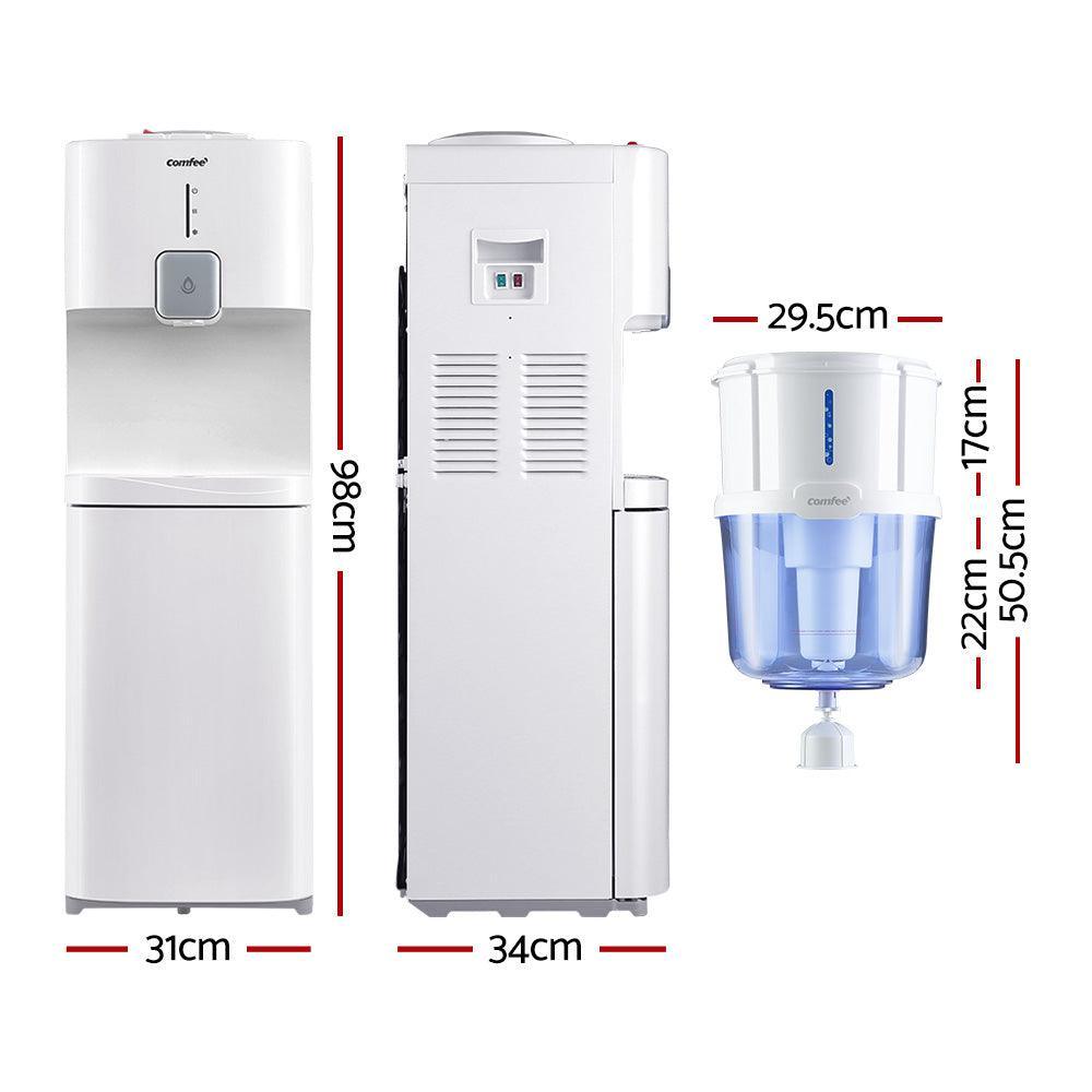 Comfee Water Cooler Dispenser Stand Chiller Cold Hot 15L Purifier Bottle Filter - John Cootes