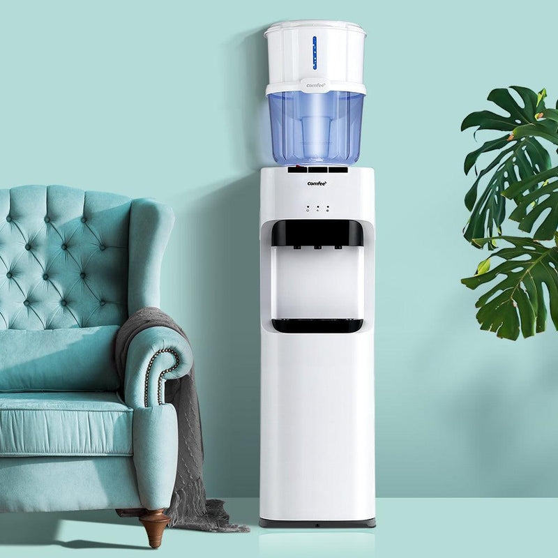 Comfee Water Dispenser Cooler 15L Filter Chiller Purifier Bottle Cold Hot Stand - John Cootes