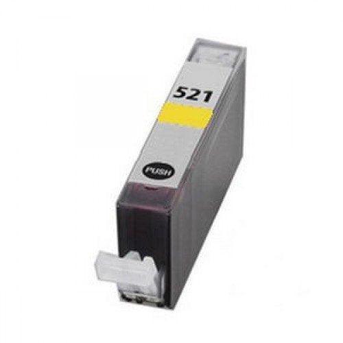 Compatible Premium Ink Cartridges CLI521Y Yellow Ink - for use in Canon Printers - John Cootes